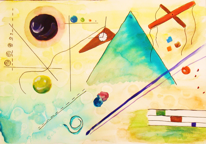  瓦西里·康丁斯基 wassily kandinsky ——无题25